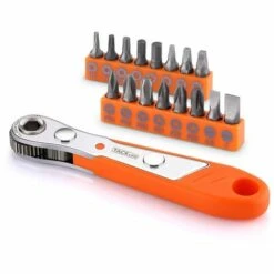 PEDY Set Di Chiavi A Cricchetto Di 16+1 Pezzi, Ruota A Cricchetto Con 36 Denti, Impugnatura Da Allenamento Reversibile- HRSB1A -Motoren für Gartenwerkzeug Verkäufe 66992492 2