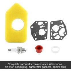 ECHOO Luftfilter, Vergaser, Membrandichtung, Luftfilter, Zündkerzensatz Für Briggs & Stratton, Viele Kleine Rasenmäher-Zubehörteile, Vergasersatz -Motoren für Gartenwerkzeug Verkäufe 67595938 3