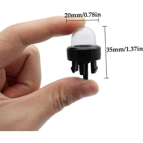 HIASDFLS Kraftstoff Primer Bulb Vergaser Oil Bubble Vergaser Primer Bulb Pumpe Primer Bulb Primer Pumps Für Rasenmäher Kettensägen Schneefräsen Transparent 5 Stk 5 HIASDFLS Kraftstoff Primer Bulb Vergaser Oil Bubble Vergaser Primer Bulb Pumpe Primer Bulb Primer Pumps Für Rasenmäher Kettensägen Schneefräsen Transparent 5 Stk – Bild 3