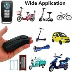 MONLY Fahrradalarm, Drahtloser Autoalarm, Alarm Für Fahrrad, Motorrad, Auto, Roller, 113dB Wasserdichter Sicherheitsalarm Mit Fernbedienung -Motoren für Gartenwerkzeug Verkäufe 67914048 3
