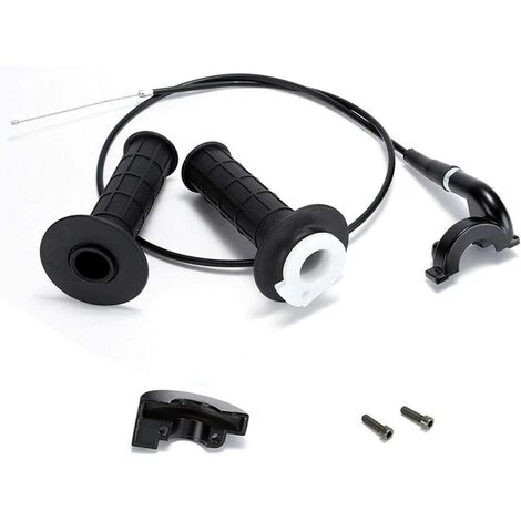 JUNJUN Gasgriff-Kit, Gasgriff-Griff, Motorradteile Throttle Turner 7/8 Atv Universal Grip 110-250Cc Gas-Motorrad-Gas-Kit Mit Gasleitung 3 JUNJUN Gasgriff-Kit, Gasgriff-Griff, Motorradteile Throttle Turner 7/8 Atv Universal Grip 110-250Cc Gas-Motorrad-Gas-Kit Mit Gasleitung