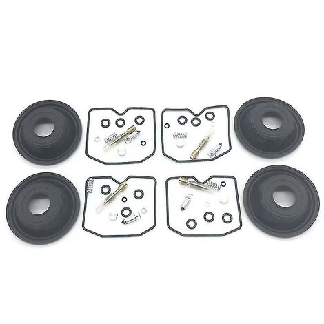 DONTODENT 4 Satz Vergaser-Reparatursatz Mit Membran, Kompatibel Mit Bandit Gsf 600 S 96-03 3 DONTODENT 4 Satz Vergaser-Reparatursatz Mit Membran, Kompatibel Mit Bandit Gsf 600 S 96-03