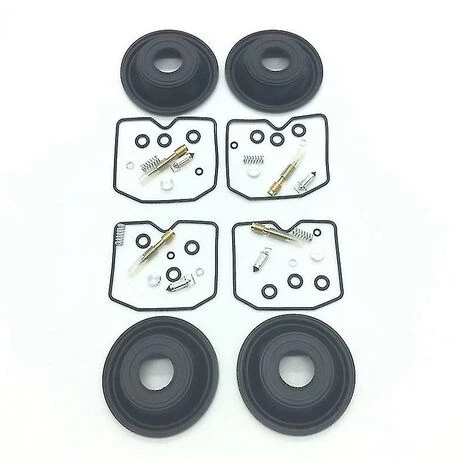 DONTODENT 4 Satz Vergaser-Reparatursatz Mit Membran, Kompatibel Mit Bandit Gsf 600 S 96-03 4 DONTODENT 4 Satz Vergaser-Reparatursatz Mit Membran, Kompatibel Mit Bandit Gsf 600 S 96-03 – Bild 2