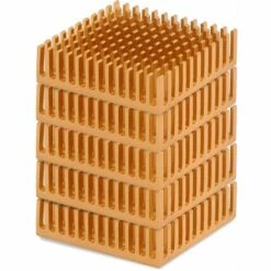 MONLY 20 Stück 40 Mm Kühlkörper, 40 X 40 X 11 Mm Aluminium-Kühlrippen (Gold) -Motoren für Gartenwerkzeug Verkäufe 68291221 4