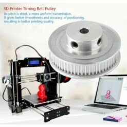 MONLY GT2 Aluminium-Zahnriemenscheiben 60 Zähne – Pro – 5 Mm Bohrung – Für 3D-Drucker 10 MONLY GT2 Aluminium-Zahnriemenscheiben 60 Zähne – Pro – 5 Mm Bohrung – Für 3D-Drucker -Motoren für Gartenwerkzeug Verkäufe 68295437 4