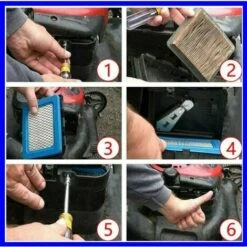 Kueatily Luftfilter Für Briggs & Stratton 491588 399959 491588S -Motoren für Gartenwerkzeug Verkäufe 68341726 3