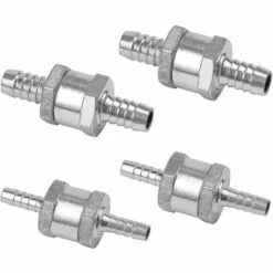 DONTODENT 4 Stück Diesel-Rückschlagventil Aus Aluminiumlegierung, 6/8/10/12 Mm Mit Pfeil