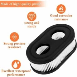 THSINDE Mäher Luftfilter Zündkerze Für Briggs & Stratton Viking Series Motoren 550E 550EX 675 Eco-Plus 575EX 798339 798452 593260 093000 09P0000 Zubehör (1 Luftfilter & Zündkerze) -Motoren für Gartenwerkzeug Verkäufe 68677046 4