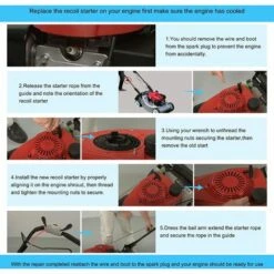 THSINDE Ersatzstarter Mit Luftfilter Für Motorgenerator Honda GC135 GC160 GCV135 GCV160 -Motoren für Gartenwerkzeug Verkäufe 68677047 3