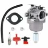 JUNJUN Motor Vergaser Ersatz Kit Kompatibel Mit Brigg Stratton 594593 794572 697141 697190 698445 792358 791858 791888 793224, 18 PS Intek Motor Rasenmäher Zubehör