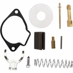 JUNJUN Vergaser-Umbausatz Membrandichtung – Universal-Vergaser-Reparatursatz Kraftstoffsystemteile Passend Für 2-Takt 43 Cc 47 Cc 49 Cc Mini Moto Pocket Bike Motorrad