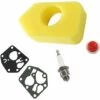 NAXUNNN Luftfilter Zündkerze Dichtung Membran Vergaser Kit Für Briggs & Stratton 795083 698369 -Motoren für Gartenwerkzeug Verkäufe 69292840 1