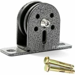 ECHOO Single Pulley, Silent Pulley, Edelstahl-Schwenkseilrolle Silent Pulley Schwerlast-Schwenkseilrolle Für Übungszubehör