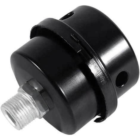 TINOR 2 Stück Luftkompressor-Schalldämpferfilter, 3/8 "16 Mm Außengewinde, Metallgehäuse, Luftkompressor-Schalldämpferfilter, Metall-Einlassfilter-Schalldämpfer Für Luftkompressorkessel(16mm) 3 TINOR 2 Stück Luftkompressor-Schalldämpferfilter, 3/8 "16 Mm Außengewinde, Metallgehäuse, Luftkompressor-Schalldämpferfilter, Metall-Einlassfilter-Schalldämpfer Für Luftkompressorkessel(16mm)