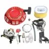 MONLY Für Honda GX160 GX200 5,5 PS Motor Kit Vergaser Rückstoß Zündspule Zündkerze Luftfilter -Motoren für Gartenwerkzeug Verkäufe 69381688 1