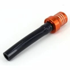 NAXUNNN Entlüftungsschlauch Gasentlüftungsschlauch Kraftstofftankentlüftungsschlauch Universal Tankdeckel Für EXC 250 SX250 SXF 250 EXC 450 SX350 SXF450 EXC 525 Pit Bike Offroad Motorrad Orange